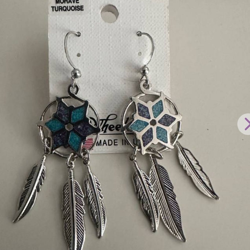 Ladies turquoise Earring (Real)